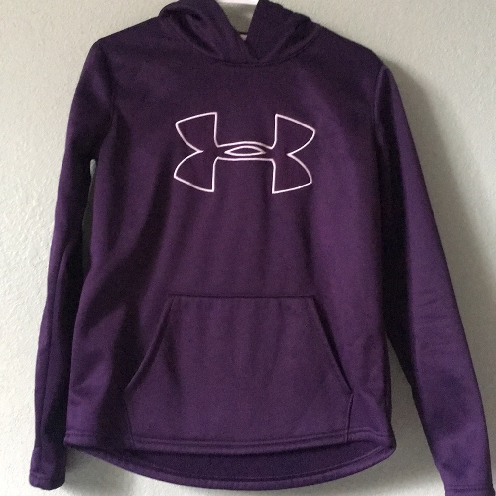 UA big logo hoodie